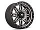 Fuel Wheels Hostage III Anthracite with Black Ring 6-Lug Wheel; 17x9; 20mm Offset (05-15 Tacoma)