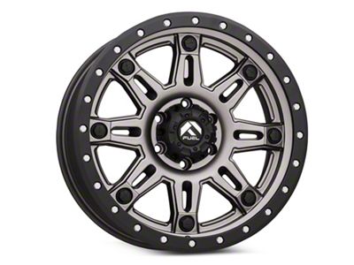 Fuel Wheels Hostage III Anthracite with Black Ring 6-Lug Wheel; 18x9; 20mm Offset (2024 Tacoma)