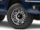 Fuel Wheels Hostage III Anthracite with Black Ring 6-Lug Wheel; 20x9; 1mm Offset (05-15 Tacoma)