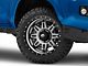 Fuel Wheels Hostage III Anthracite with Black Ring 6-Lug Wheel; 20x9; 20mm Offset (16-23 Tacoma)
