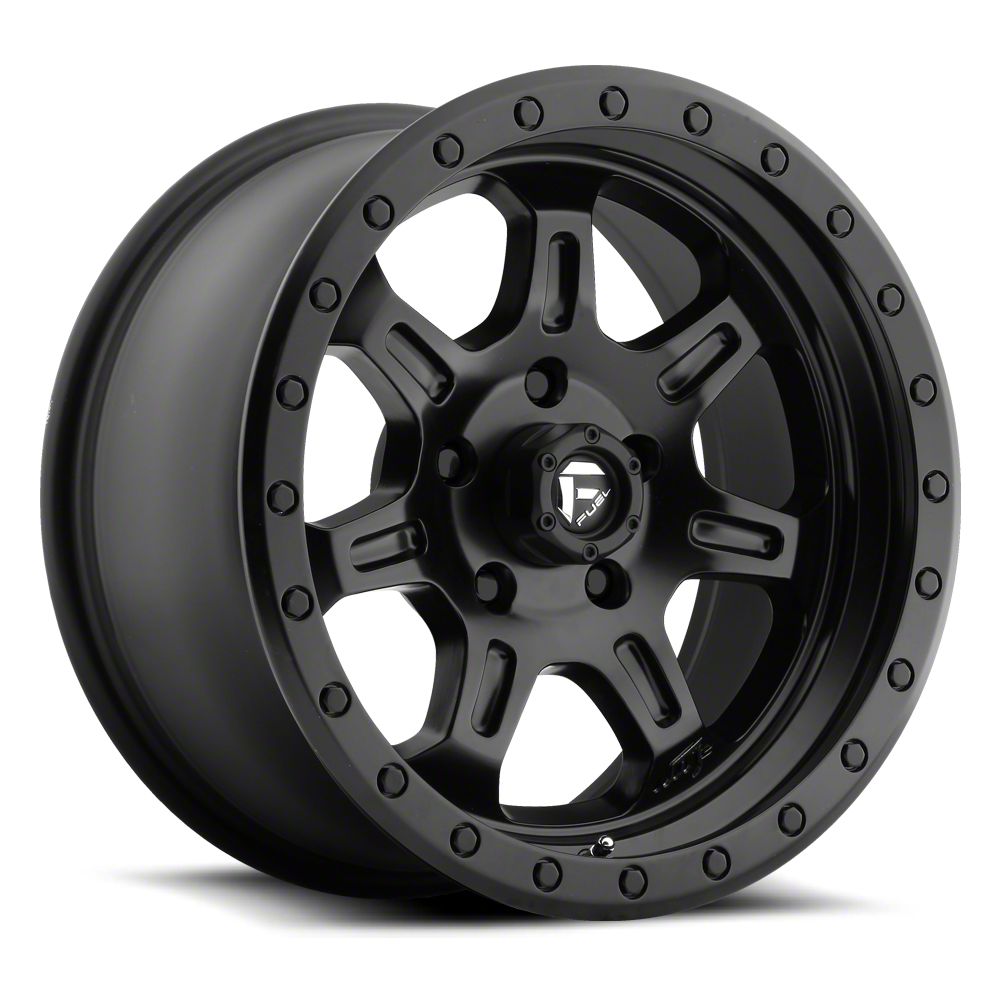 Fuel Wheels Tacoma JM2 Matte Black 6-Lug Wheel - 17x8.5; -6mm Offset ...