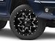 Fuel Wheels Lethal Satin Black Milled 6-Lug Wheel; 20x9; 14mm Offset (05-15 Tacoma)