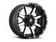 Fuel Wheels Maverick Matte Black Machined 6-Lug Wheel; 20x10; -24mm Offset (16-23 Tacoma)