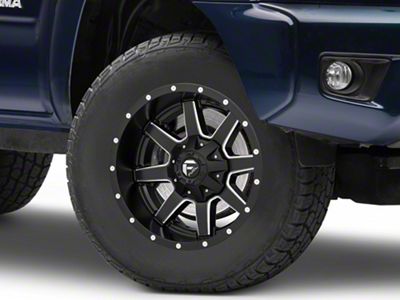 Fuel Wheels Maverick Matte Black Milled 6-Lug Wheel; 17x10; -24mm Offset (05-15 Tacoma)