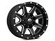 Fuel Wheels Maverick Matte Black Milled 6-Lug Wheel; 17x10; -24mm Offset (16-23 Tacoma)