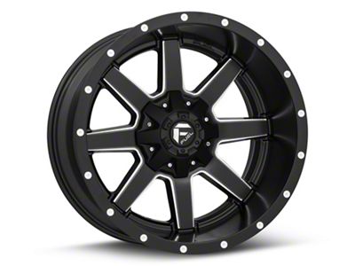 Fuel Wheels Maverick Matte Black Milled 6-Lug Wheel; 20x9; 14mm Offset (2024 Tacoma)