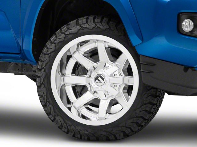 Fuel Wheels Maverick Chrome 6-Lug Wheel; 20x10; -19mm Offset (16-23 Tacoma)