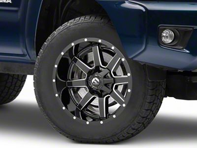 Fuel Wheels Maverick Gloss Black Milled 6-Lug Wheel; 18x9; 1mm Offset (05-15 Tacoma)
