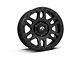 Fuel Wheels Recoil Matte Black 6-Lug Wheel; 17x8.5; 7mm Offset (05-15 Tacoma)