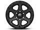 Fuel Wheels Ripper Matte Black 6-Lug Wheel; 17x9; 1mm Offset (05-15 Tacoma)