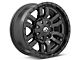 Fuel Wheels Sledge Gloss and Matte Black 6-Lug Wheel; 18x9; 1mm Offset (16-23 Tacoma)