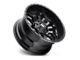 Fuel Wheels Sledge Gloss and Matte Black 6-Lug Wheel; 18x9; -12mm Offset (03-09 4Runner)