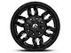 Fuel Wheels Sledge Gloss Black Milled 6-Lug Wheel; 17x9; 1mm Offset (03-09 4Runner)