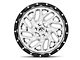 Fuel Wheels Triton Chrome with Gloss Black Lip 6-Lug Wheel; 20x10; -19mm Offset (16-23 Tacoma)