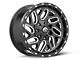Fuel Wheels Triton Gloss Black Milled 6-Lug Wheel; 18x9; -12mm Offset (16-23 Tacoma)
