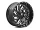 Fuel Wheels Triton Gloss Black Milled 6-Lug Wheel; 20x10; -18mm Offset (16-23 Tacoma)