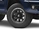 Fuel Wheels Trophy Matte Black with Anthracite Ring 6-Lug Wheel; 17x8.5; 6mm Offset (05-15 Tacoma)