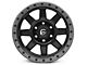 Fuel Wheels Trophy Matte Black with Anthracite Ring 6-Lug Wheel; 17x8.5; -6mm Offset (16-23 Tacoma)
