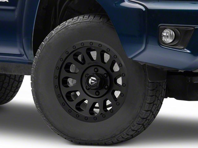 Fuel Wheels Vector Matte Black 6-Lug Wheel; 17x8.5; 7mm Offset (05-15 Tacoma)