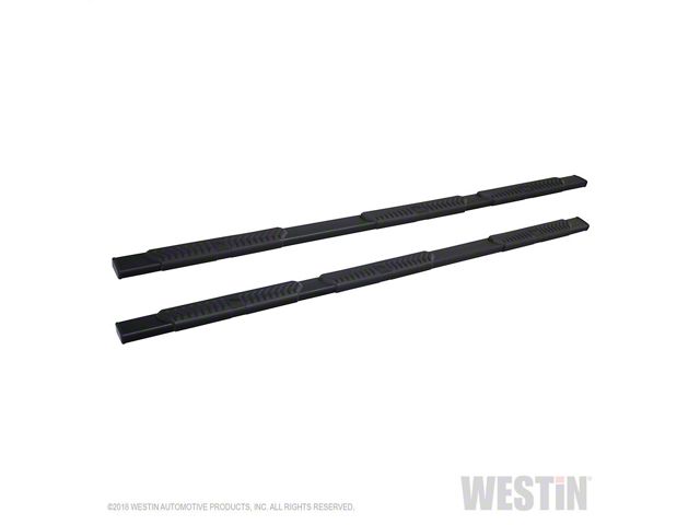 Westin R5 M-Series Wheel-to-Wheel Nerf Side Step Bars; Black (16-23 Tacoma Double Cab w/ 6-Foot Bed)