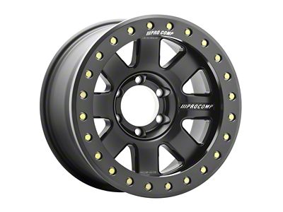 Pro Comp Wheels Trilogy Race Satin Black 6-Lug Wheel; 17x9; -30mm Offset (2024 Tacoma)