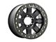 Pro Comp Wheels Trilogy Race Satin Black 6-Lug Wheel; 17x9; -6mm Offset (05-15 Tacoma)