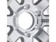 Pro Comp Wheels Trilogy Race Machined 6-Lug Wheel; 17x9; -6mm Offset (2024 Tacoma)