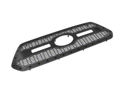 T-REX Grilles Stealth Laser Torch Series Upper Grille Insert with 6-Inch LED Light Bars; Black (18-23 Tacoma, Excluding TRD Pro)