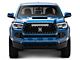 T-REX Grilles Laser Torch Series Upper Grille Insert with 20-Inch LED Light Bar; Black (16-17 Tacoma)