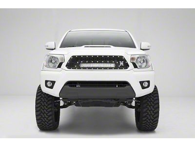 T-REX Grilles Laser Torch Series Upper Grille Insert with 20-Inch LED Light Bar; Black (12-15 Tacoma)