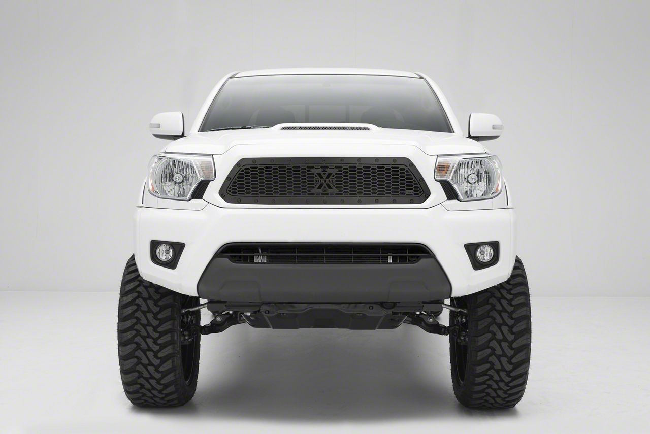 TRex Grilles 51895 Upper Class Small Mesh Steel Black Finish Grille Insert for Toyota Tacoma 