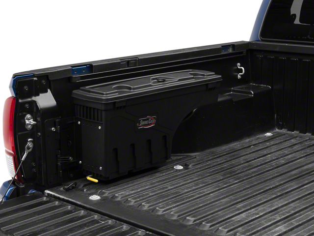 UnderCover Swing Case Storage System; Driver Side (05-18 Tacoma; 19-23 Tacoma w/ Storage Box)