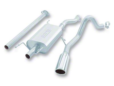 Borla S-Type Single Exhaust System with Polished Tip; Side Exit (05-12 4.0L Tacoma)
