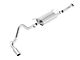 Borla S-Type Single Exhaust System with Polished Tip; Side Exit (16-23 3.5L Tacoma)