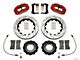 Wilwood Superlite 6R Front Big Brake Kit with 14-Inch Drilled and Slotted Rotors; Red Calipers (12-16 6-Lug Tacoma)