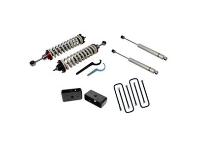 Freedom Offroad 2.50 to 5-Inch Adjustable Coil-Overs / 3-Inch Rear Block Suspension Lift Kit with Nitro Shocks (05-23 6-Lug Tacoma)