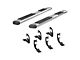 6-Inch Oval Side Step Bars; Polished Stainless (05-23 Tacoma Access Cab)