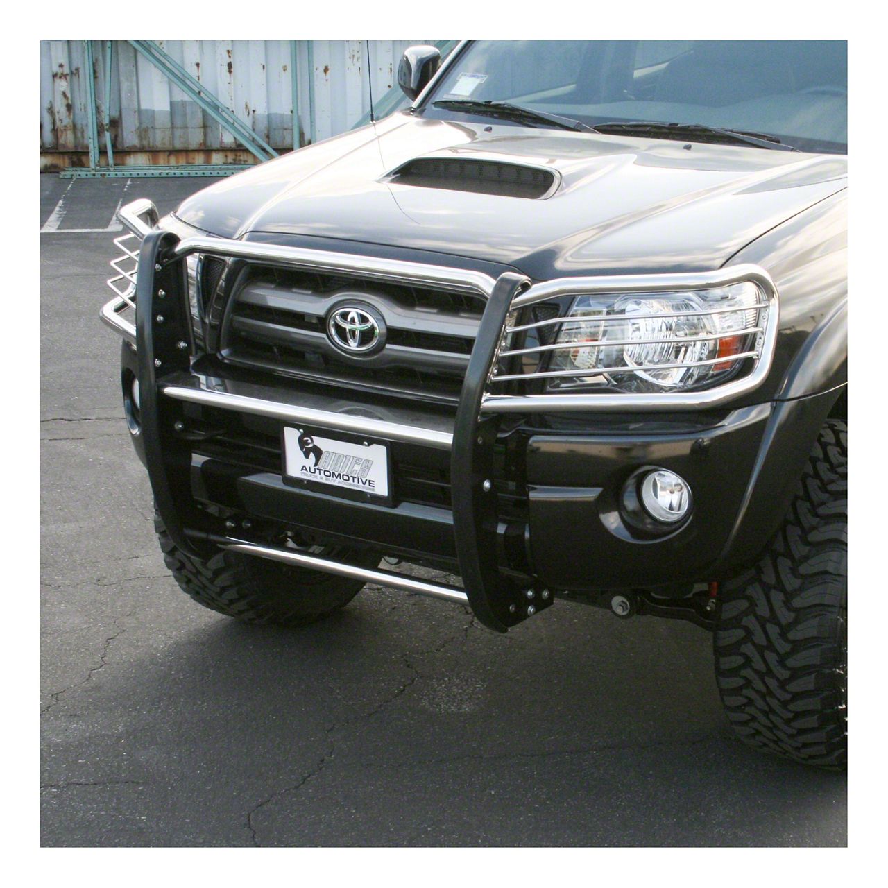 Tacoma Grille Guard; Polished Stainless (05-15 Tacoma, Excluding TRD ...