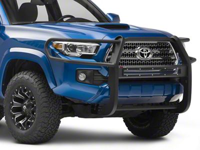 Pro Series Grille Guard; Textured Black (16-23 Tacoma)