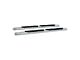 4-Inch Oval Side Step Bars; Stainless Steel (05-23 Tacoma Access Cab)