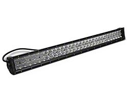 Cali Raised LED 32-Inch Dual Row LED Light Bar with Hidden Grille Mounting Brackets; Combo Beam (16-23 Tacoma)