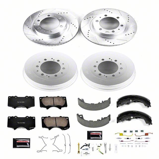 Front Brake Rotors & Ceramic Pads For 2005 2006 2007 20082015 Toyota