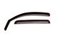 RedRock In-Channel Window Deflectors; Front and Rear; Smoke (05-15 Tacoma Double Cab)