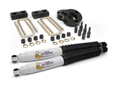 Daystar 2.50-Inch Suspension Lift Kit with Scorpion Shocks (05-23 6-Lug Tacoma)