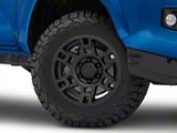 TRD Style Matte Black 6-Lug Wheel; 17x8; 16mm Offset (16-23 Tacoma)