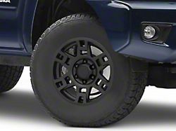 TRD Style Pro Matte Black 6-Lug Wheel; 16x7; 13mm Offset (05-15 Tacoma)