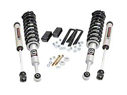 Rough Country 3-Inch Suspension Lift Kit with Lifted N3 Struts and V2 Monotube Shocks (05-23 6-Lug Tacoma)