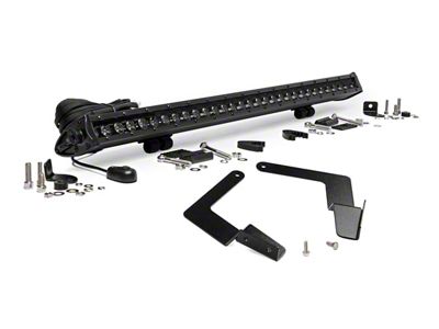 Rough Country 30-Inch Black Series LED Bumper Kit (16-23 Tacoma)