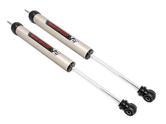 Rough Country V2 Monotube Rear Shocks for 2.50 to 3.50-Inch Lift (05-23 4WD Tacoma)