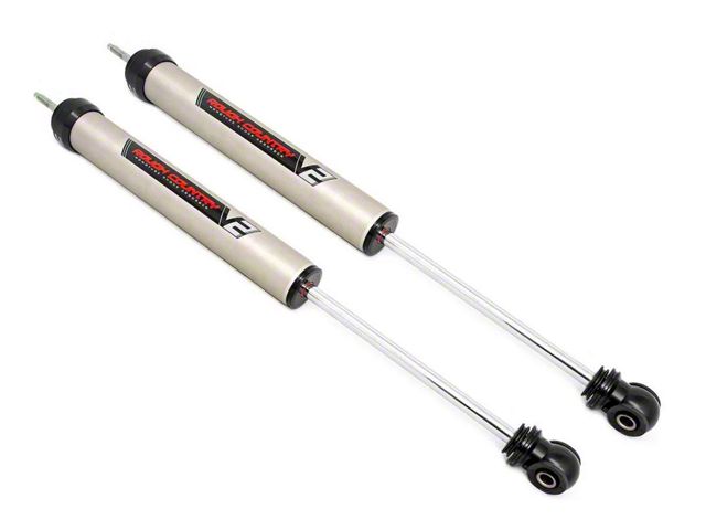 Rough Country V2 Monotube Rear Shocks for 4 to 7-Inch Lift (05-23 4WD Tacoma)